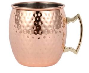 Vaso de Cobre Natural Hecho a Mano con Diseño Moderno Ondulado, Acabado Metálico Mate, Ecológico, para Fiestas y Regalos Empresariales - Product Image 5