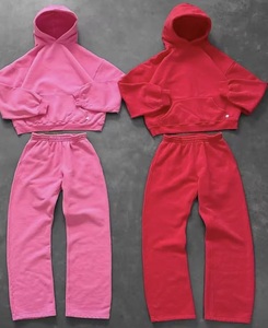 Conjuntos Deportivos Personalizados Antibacterianos de Peso Medio con Capucha y Estampado Sólido, Estilo Urbano para la Temporada de Otoño, 5 Piezas - Product Image 6