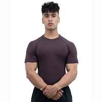 T-shirts de compression pour hommes, très demandés, pour le basketball et la course à pied, à manches courtes, imprimés, respirants, anti-transpiration, séchage rapide, fitness, sans coutures