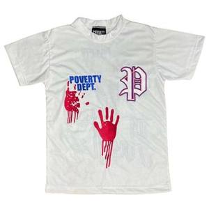 Camisetas de verano para hombre con diseño de logotipo personalizado OEM, camisetas de algodón de manga corta, estilo informal en blanco sólido, técnica de estampado de soplo ligero - Product Image 3