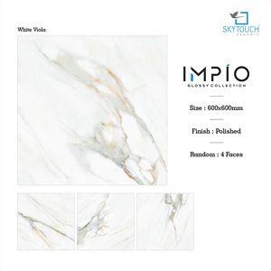 Azulejo cuadrado de porcelana resistente al ácido con diseño vitrificado digital, azulejos vitrificados de bajo precio, el último diseño de la India - Product Image 2