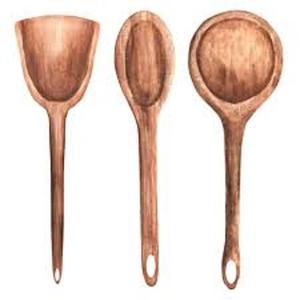 Juego de cuchara y servidor de madera más vendido, nuevos accesorios de cocina, cubiertos, vajilla, juego de cubiertos hecho a mano para el hogar - Product Image 6
