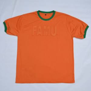 Camiseta de Mujer con Cuello Redondo, Suave, Transpirable, Ligera, Informal, Personalizada con Logotipo en Relieve, al por Mayor para Universidades HBCU - Product Image 1