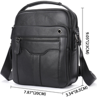 Sac Messager Vintage en Cuir Véritable pour Hommes et Femmes 2025 Grande Capacité Décontracté pour Étudiants Universitaires Livres et Sport avec Fermeture Éclair
