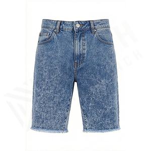 Manufacturer Custom Logo <b>Mens</b> Bulk Streetwear Loose Fit Baggy <b>Shorts</b> Blank Oversized Cargo Denim Jeans Trousers Customized Color - Product Image 1
