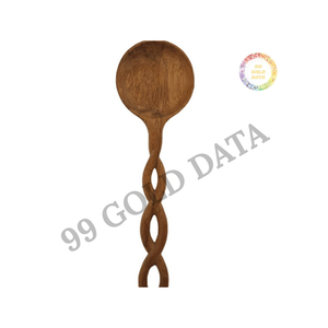Cuchara de madera Premium para uso en cocina Mango fuerte y cómodo Adecuado para todo tipo de utensilios de cocina - Product Image 6