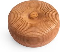 Réchauffeur de tortilla mexicaine en bois fabriqué à la main panier indien Chapati Roti porte-pain boîte pancake keeper serveware marmite