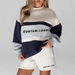 Sudadera Extra Grande de Felpa para Mujer, Transpirable, para Invierno, 100% Algodón, Interior Suave y Cálido, Corte Holgado, Logotipo Frontal, para Uso Diario Informal y Cómodo - Product Image 2