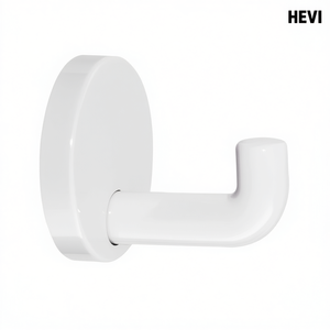 HEWI Single Hook 801.90.010 Rock Grey Polyamide 95 30 mm Single Projection <b>Wall</b> Hook & Coat Rack with 40 mm Diameter Rock Grey - Product Image 3