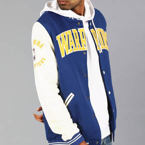 Meilleure vente Veste de baseball universitaire pour hommes Trendy Puff Printing Varsity Design Factory Outlet Prix bon marché avec col montant - Product Image 5