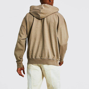 เสื้อฮู้ดแบบสวมศีรษะของผู้ชายผ้าคอตตอนแนววินเทจ460ทันสมัย - Product Image 2