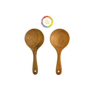 ช้อนไม้แกะสลักแบบกำหนดเองเครื่องใช้ส่วนบุคคลสำหรับงานกิจกรรมงานแต่งงานและการสร้างแบรนด์ - Product Image 4