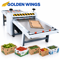 Machine de découpe de cartons pour légumes et plateformes de fabrication de boîtes à pizza