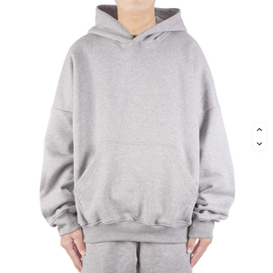 Sudaderas con capucha cuadradas de algodón 100% para hombre, ropa informal ligera de secado rápido, Sudadera con capucha para hombre - Product Image 4