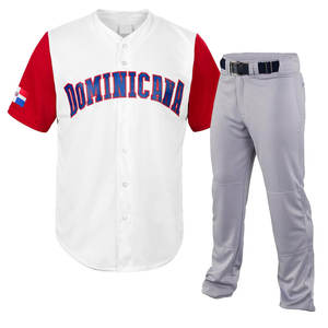 2026 gros personnalisé lettre homme Baseball uniforme ensembles pour hommes haute qualité 100% Polyester vêtements de sport respirant séchage rapide - Product Image 1