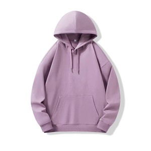 Sweat à capuche personnalisé en polyester/coton avec impression par sublimation pour homme, vêtement d'hiver de haute qualité avec poche et logo personnalisé, modèle 2025 - Product Image 3
