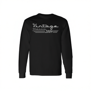 T-shirt vintage à manches longues 2009 pour les promotions et décorations du 16e anniversaire - Product Image 2