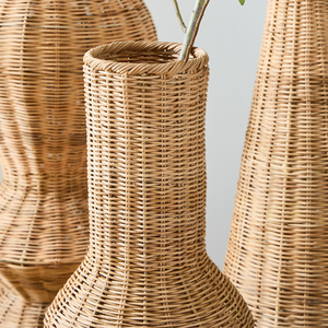 Woven Wicker Floor <b>Vases</b> - Product Image 3