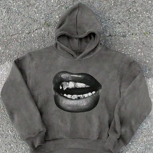 Sweat à capuche personnalisé pour femmes avec impression personnalisée intégrale, vêtements de rue d'hiver, sweats de qualité supérieure à prix raisonnable - Product Image 1