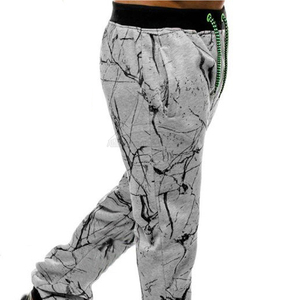 Wholesale Customized Casual Men's Straight Lightweight Mid Waist Sublimation <b>Trouser</b> Breathable Elastic - Product Image 5