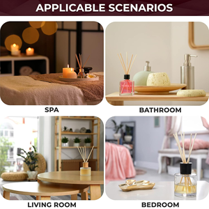 Bâtonnets de diffuseur de roseaux en rotin incontournable, huiles aromatiques de crème blanche naturelle pour spa et aromathérapie, fournisseur en gros au Vietnam - Product Image 6