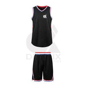 Ensembles d'uniformes de basket-ball respirants pour hommes, grande taille en gros uniformes de basket-ball durables - Product Image 1