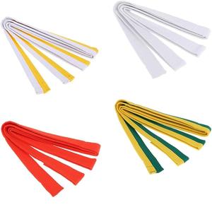 Venta al por mayor de alta calidad 100% algodón cinturón de artes marciales personalizable Judo y Taekwondo ropa deportiva OEM servicio disponible - Product Image 4