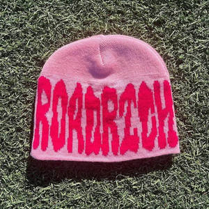 Bonnet personnalisé de haute qualité unisexe acrylique crâne lettre Jacquard Logo bonnet tricoté hiver Ski chapeau pêcheur bonnet - Product Image 4