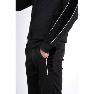 ชุดกีฬาฟุตบอลสำหรับผู้ชายชุดวอร์มพลัสไซส์เป็นมิตรกับสิ่งแวดล้อมชุดเสื้อแจ็กเก็ตกีฬาจ๊อกกิ้ง - Product Image 3