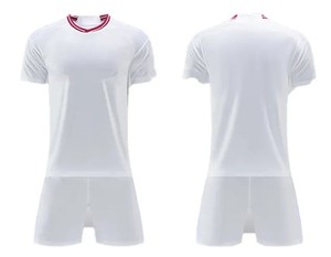 Uniforme de Fútbol Unisex Transpirable con Cuello Redondo, Personalizable con Nombre de Equipo, 100% Poliéster, Tela de Alta Calidad con Impresión por Transferencia de Calor de 240g - Product Image 6