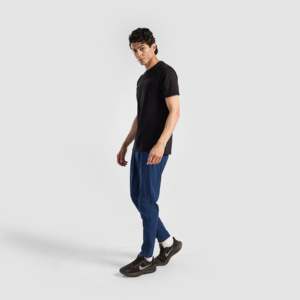 Pantalons et jambières slim fit Core Active pour hommes en bleu impérial - Product Image 3