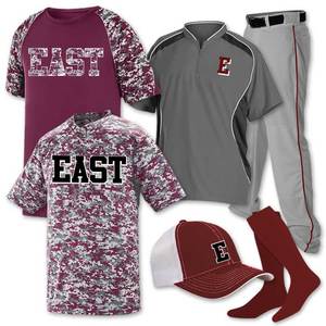 Youth Quick-Dry Baseball Uniform Package Ventilated Polyester with Airflow Fully Customized Sublimation Sets - Product Image 1