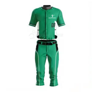 Uniformes de baseball imprimés avec logo personnalisé pour hommes, design unique, ensemble de costumes respirants fabriqués en usine, design unique respirant - Product Image 1