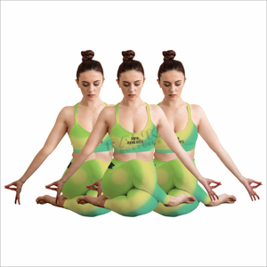 Fabrication en usine Ensemble de yoga pour femmes quantité minimale de commande bas Ensemble de yoga pour femmes adultes Ensemble de yoga pour femmes de qualité supérieure - Product Image 5