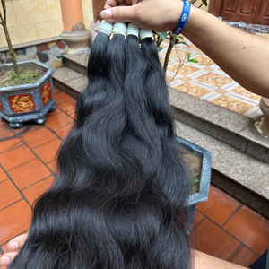 Échantillon gratuit Cabelo Humano naturel Vietnamita Blonde couleur cheveux en vrac 613 paquets de cheveux humains Extensions de cheveux - Product Image 2