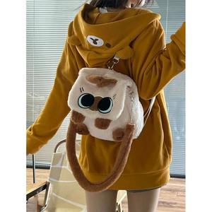 Sudaderas con cremallera personalizadas para mujer, sudaderas de punto de gran tamaño para chica japonesa, sudaderas de oso bonito de estilo pijo, Tops bordados de Lolita dulce - Product Image 6