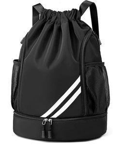 Bolsa Deportiva Impermeable Profesional Económica Promocional para Escuela, Oficina, Gimnasio, Bolsa de Práctica Personalizada con Cordón - Product Image 1