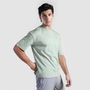 Camiseta Deportiva GA Prime Verde Claro, 100% Algodón Jersey - Product Image 1