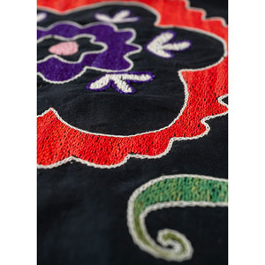 Alfombras Jaipur de la Colección Estadounidense, de Jean Grey & Black Cotton Home Textile, con Patrón Floral - Product Image 3