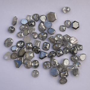 Diamantes Negros Grisáceos Lechosos Naturales de 1 y 2 Quilates, Corte Hexagonal, Redondo y Fantasía, Certificados por IGI, Joyería Fina - Product Image 4