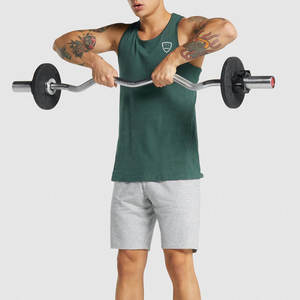 Débardeurs de musculation musculaire pour hommes Débardeur d'entraînement de fitness en coton spandex pour la course à pied Étiquetage personnalisé Fabricant de débardeurs - Product Image 4