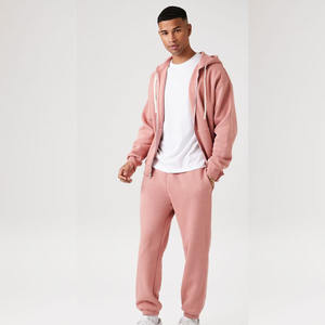 Pantalon de Jogging de base pour homme, Streetwear de couleur rose, à taille élastique, dernière collection été 260, GSM - Product Image 2