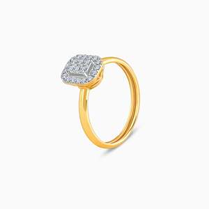 Bague en diamant Gold Parlamak - Or 14 carats Couleurs rose/jaune/blanc Tailles 14-30 - Product Image 1