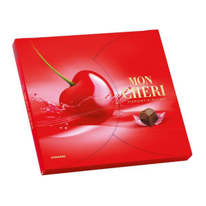 Fe-Rrero Rocher - <span class=keywords><strong>Mon</strong></span> <span class=keywords><strong>Cheri</strong></span> 24 Stuks-240G/<span class=keywords><strong>Ferrero</strong></span> T3 - Product Image 1