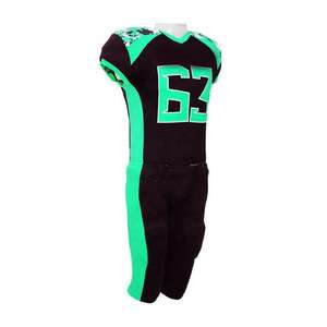 Uniforme de Fútbol Americano para Adultos, Conjunto Completo Transpirable, Unisex, con Logotipo Frontal Personalizado, Pantalones Cortos de Verano - Product Image 3