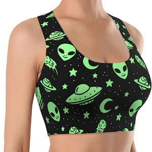 Soutien-gorge de sport grande taille pour femme, haute performance, respirant, séchage rapide, avec logo frontal, dos nageur et couleurs personnalisables - Product Image 2