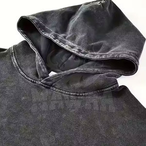 Premium Quality Vintage Winter Hoodie for <b>Men</b> New Arrival Breathable Quick Dry Customizable 100% Cotton Hooded Collar - Product Image 3