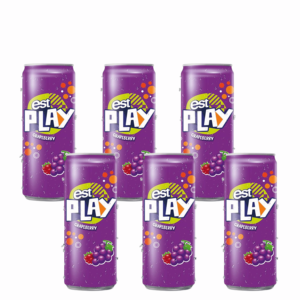 Vente de soda EST PLAY, fabriqué en Thaïlande, soda de marque thaïlandaise, 325 ml, raisin - Product Image 5