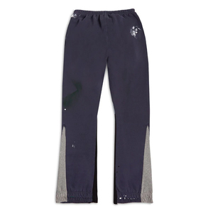 Wholesale Wide Leg French Terry <b>Stacked</b> Sweatpants Men,custom logo 100% Cotton Fleece Streetwear Flare <b>Joggers</b> Sweatpants - Product Image 5