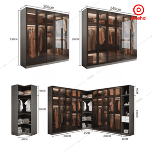 Ohaha glass-<b>door</b> wardrobe - TCK010 - Product Image 5